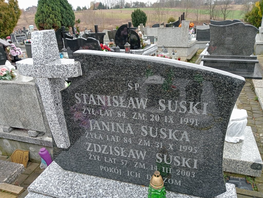Grób Stanisław Suski
