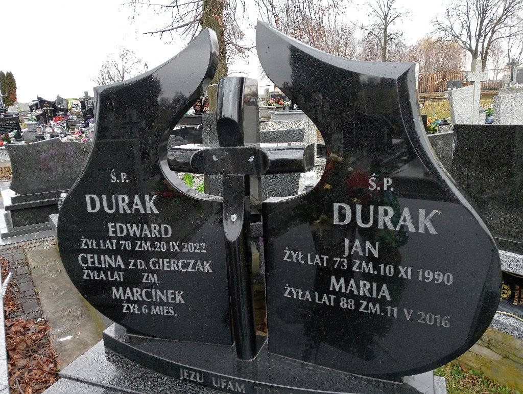 Grób Edward Durak