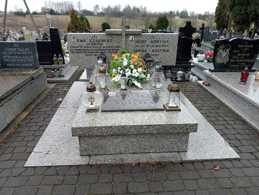 Grób Janina Kostyła