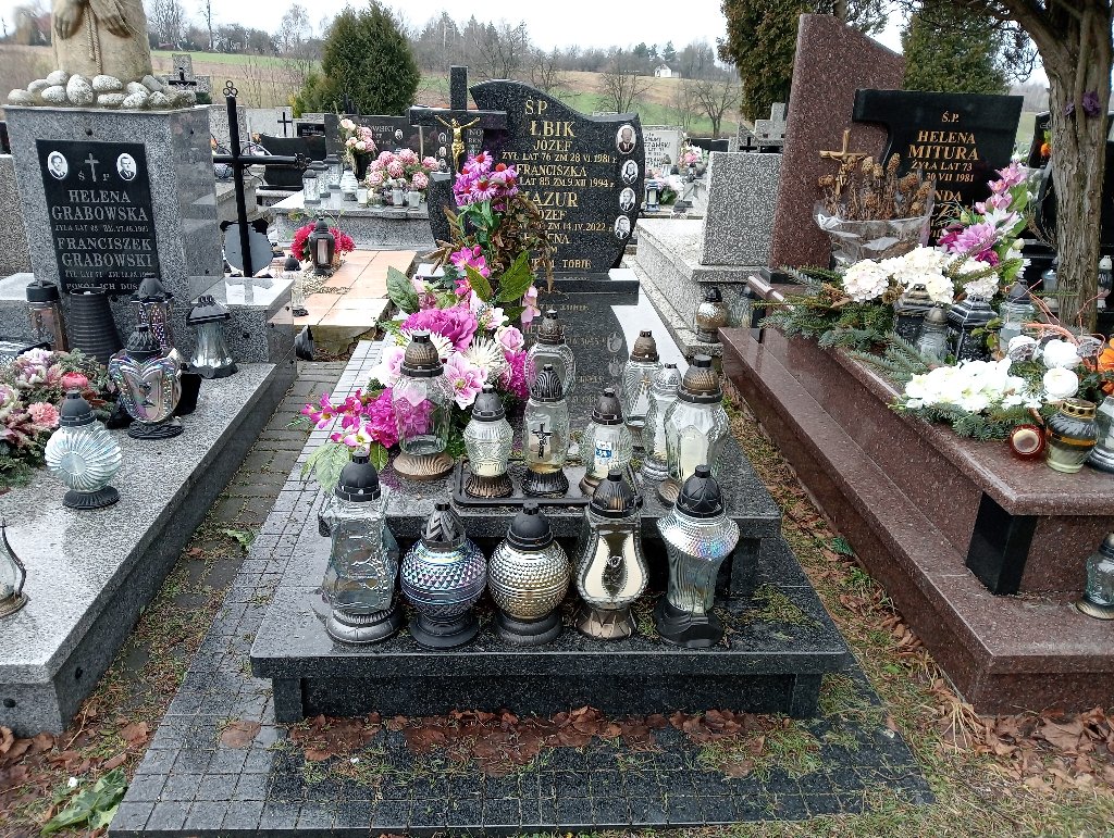 Grób Franciszka Łbik
