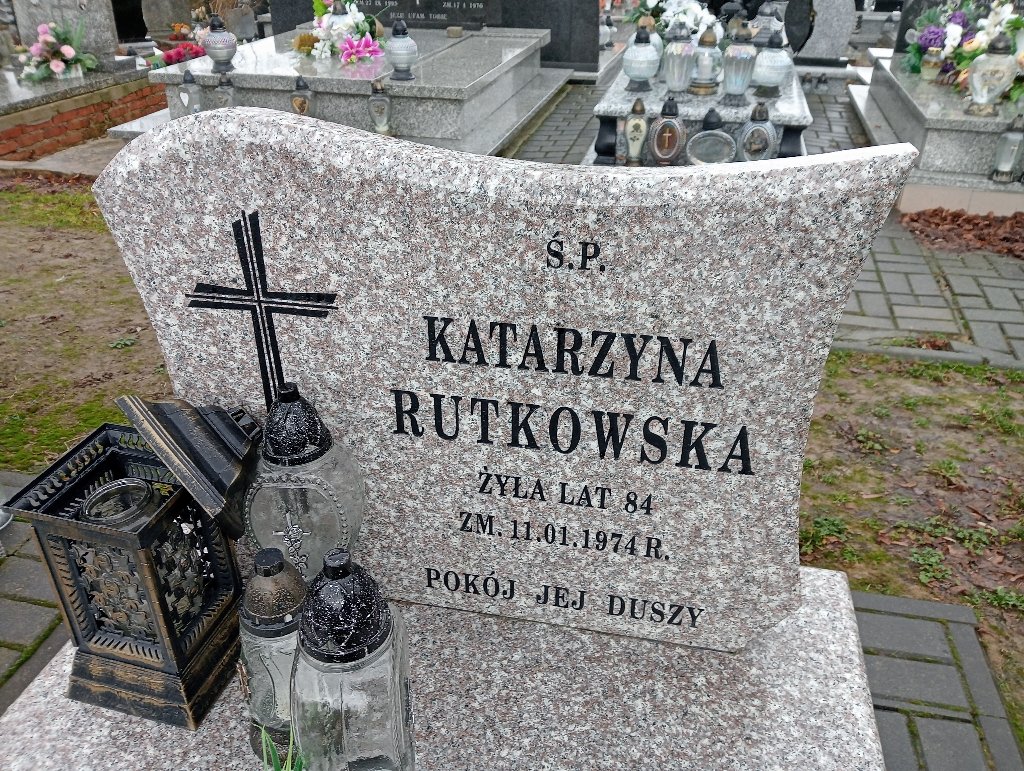 Katarzyna Rutkowska Jastków - Grobonet - Wyszukiwarka osób pochowanych