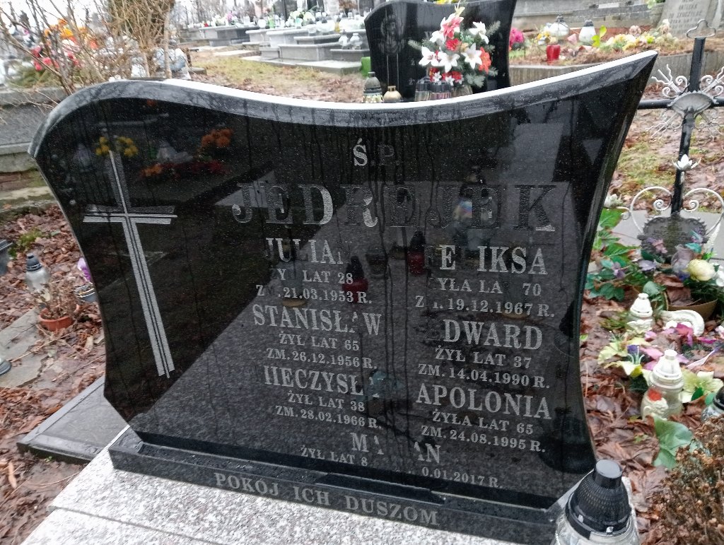 Stanisław Jędrejek Jastków - Grobonet - Wyszukiwarka osób pochowanych