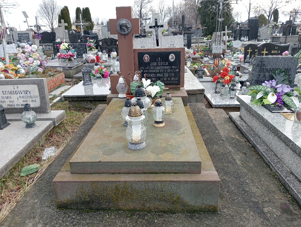 Grób Stanisława Gutek