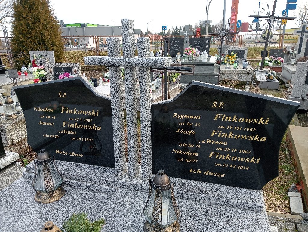 Nikodem Finkowski Jastków - Grobonet - Wyszukiwarka osób pochowanych