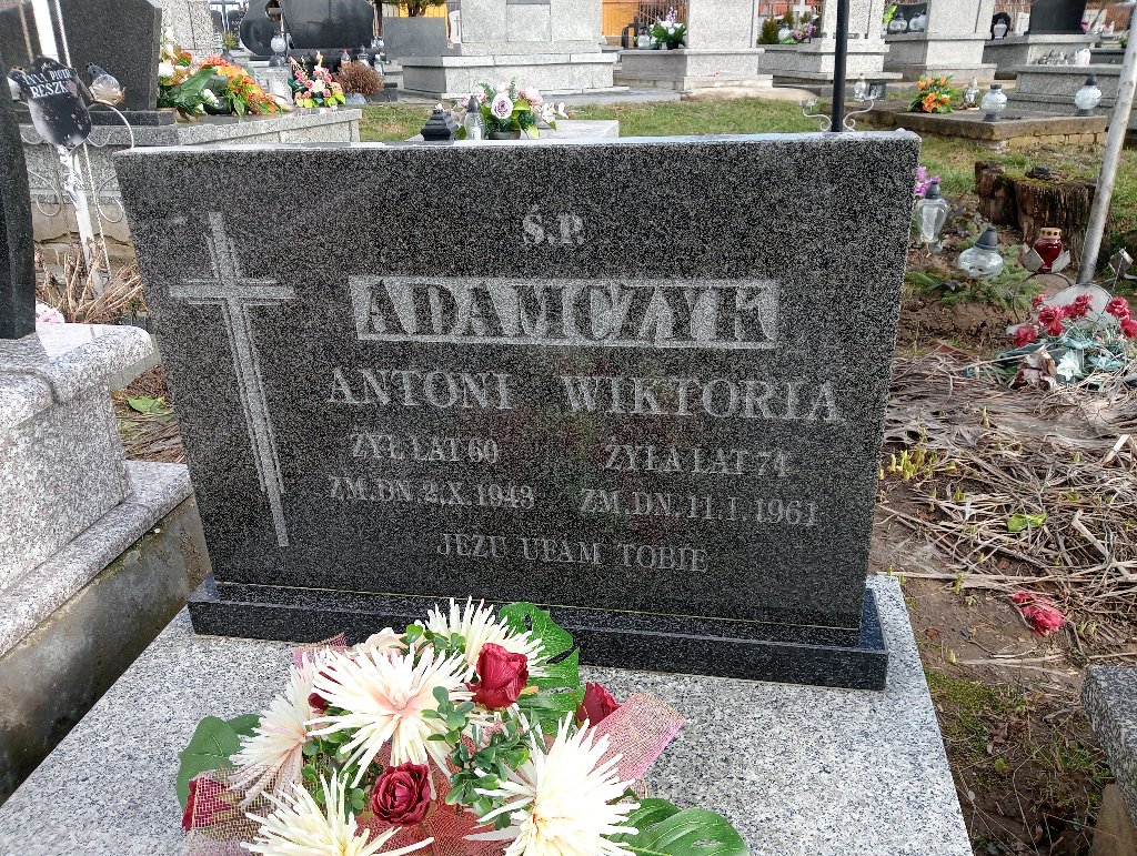 Wiktoria Adamczyk Jastków - Grobonet - Wyszukiwarka osób pochowanych