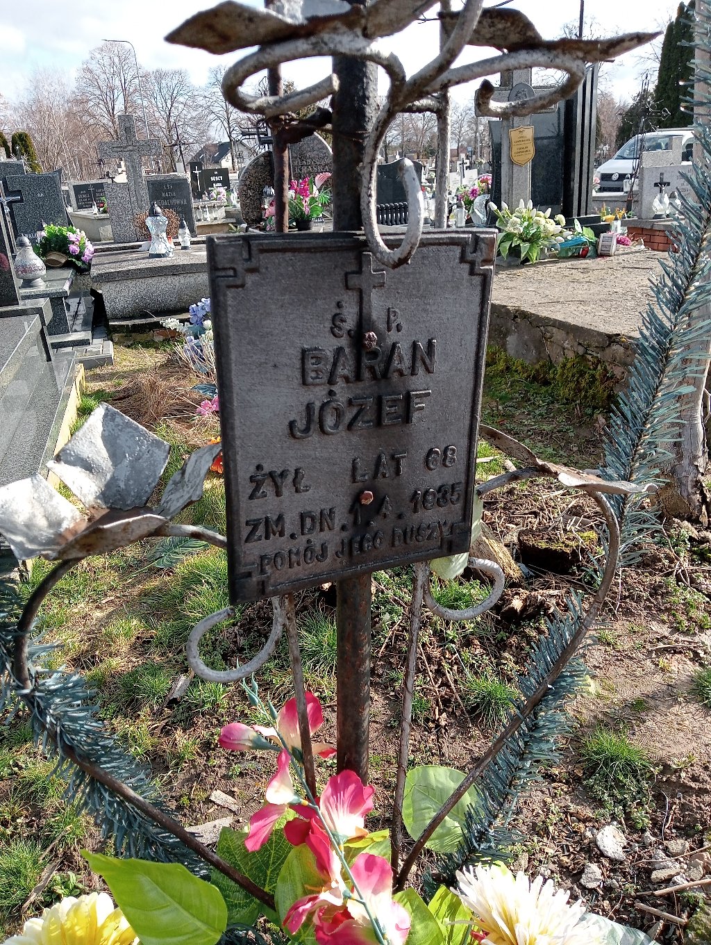 Józef Baran Jastków - Grobonet - Wyszukiwarka osób pochowanych