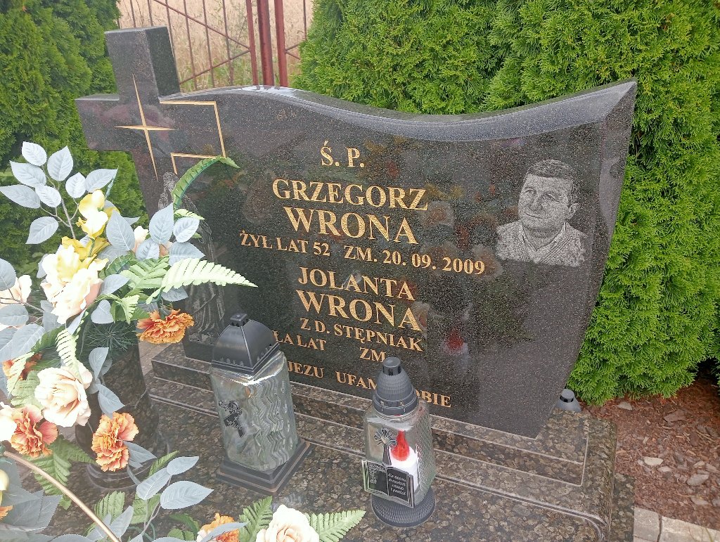 Grób Grzegorz Wrona